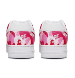 BAPESTA ABC Pink Camo Shoes