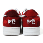 BAPESTA Red Camo Shoes