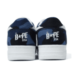 BAPESTA ABC Blue Camo Shoes