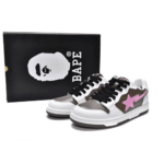 BAPE STA Sk8 Low White Shoes