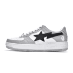 A Bathing Ape STA Low Grey Shoes